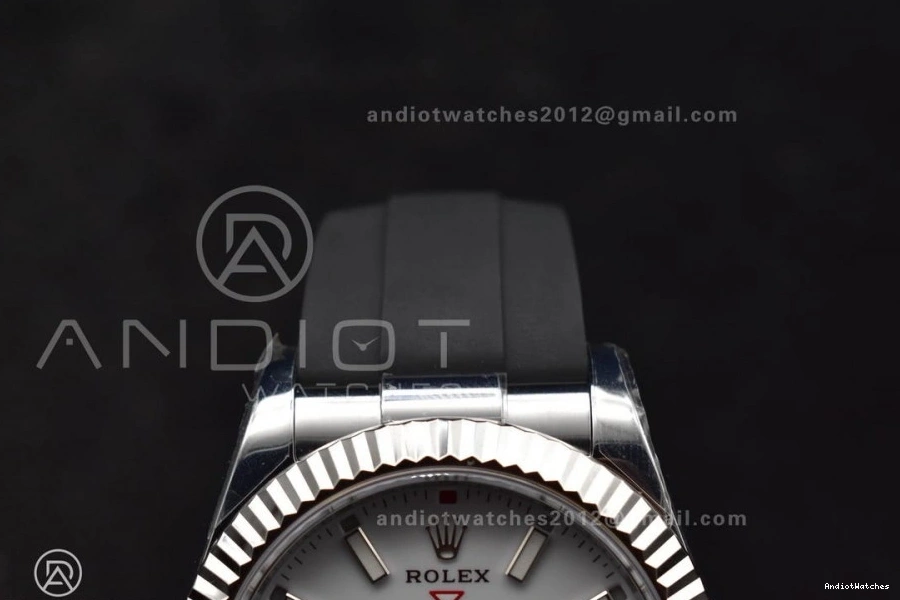 1:1 Unique White (Gain Strap Oysterflex Sky-Dweller A23J 1102 ZF Best SS Dial on Weight) Edition 336239 0714